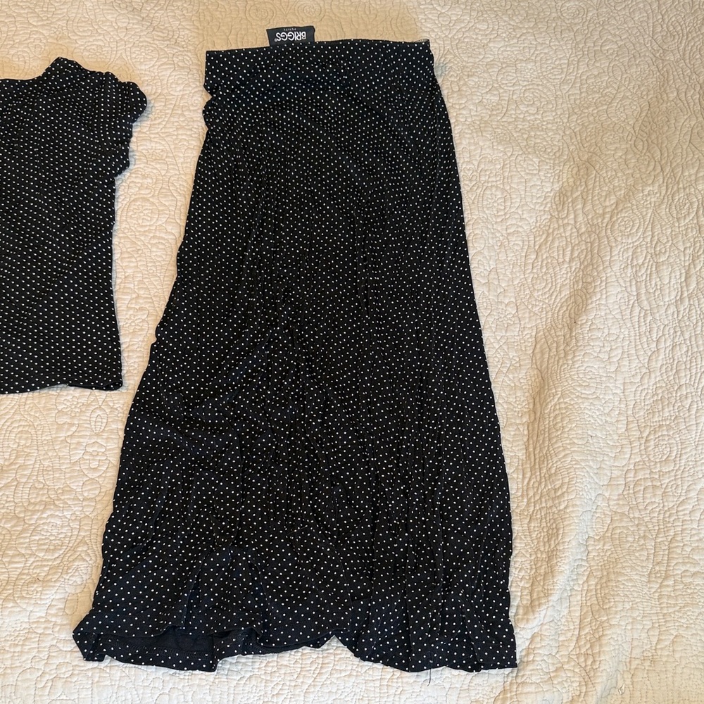 Briggs New York Black and White Polka Dot Apparel - Picture 4 of 4